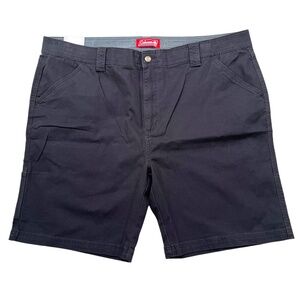 Coleman Canvas Utility Shorts Men’s 44 Dark Gray Light Black